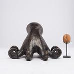 Bronzen beeld van de octopus - Brons