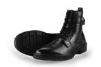 Nelson Veterboots in maat 40 Zwart | 10% extra korting, Verzenden, Zwart, Overige typen, Zo goed als nieuw