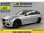 BMW 3 Serie 318i M Sport Pano LED Cam Clima Cruise Leder PDC, Auto's, Automaat, Nieuw, Zilver of Grijs, Benzine