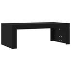 Zwarte Salontafel 102cm vidaXL - Tweedekansje - Stijlvol..., Gebruikt, 100 tot 150 cm, Modern, Minder dan 50 cm