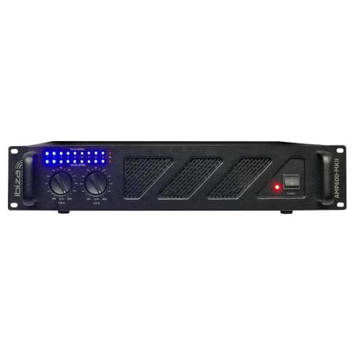 IBIZA-AMP600-MKII Eind versterker 2 x 480 Watt, Muziek en Instrumenten, Versterkers | Keyboard, Monitor en PA, P.A., Nieuw, 500 tot 1000 watt