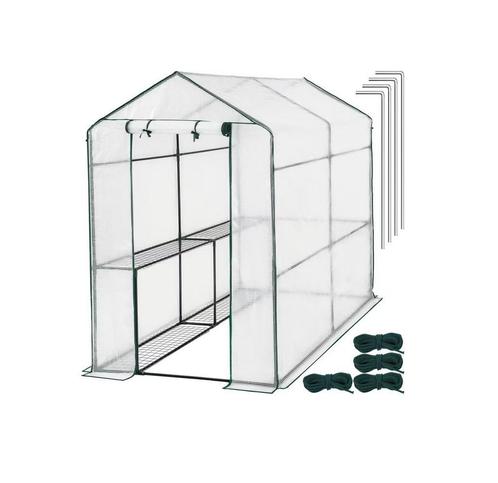 Borg Hobby Kas 186x120x190 cm - Kweekkas Tuinkas Tomatenkas, Tuin en Terras, Kassen, Folie, Plastic, Nieuw, Kweekkas, Ophalen of Verzenden