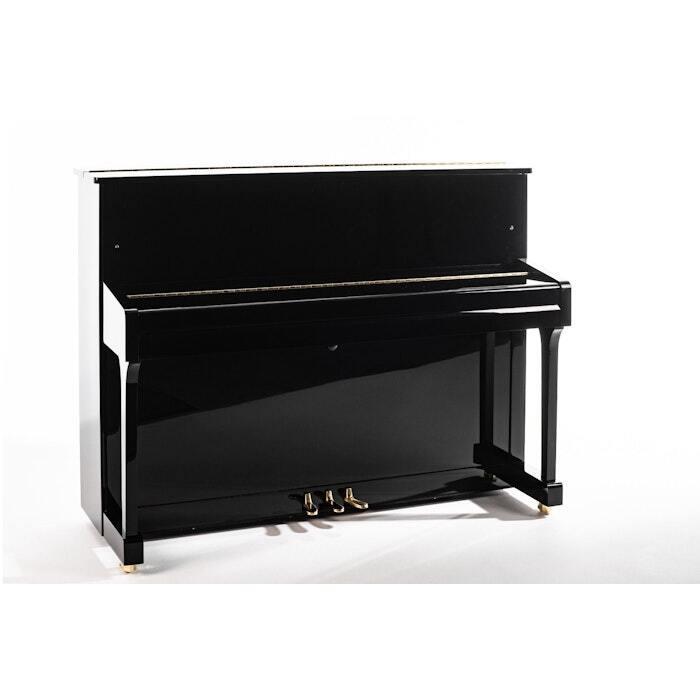 Sebastian Steinwald 110 (halve klep) PE messing piano, Muziek en Instrumenten, Piano's, Piano, Zwart