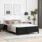 vidaXL Bed Anders Zwart 140 x 200 cm Kunstleer, Huis en Inrichting, Slaapkamer | Bedden, Verzenden, Nieuw, Zwart, Overige materialen