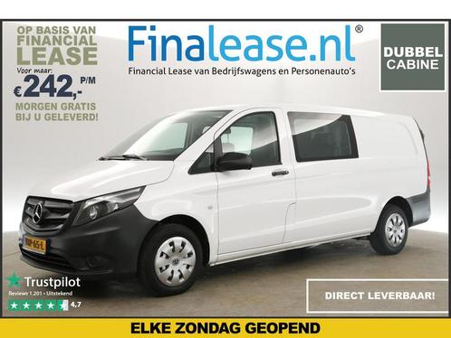 Mercedes-Benz Vito 111 CDI Extra Lang DC Cruise Cam €242pm, Auto's, Bestelauto's, Lease, Handgeschakeld, Diesel, Mercedes-Benz