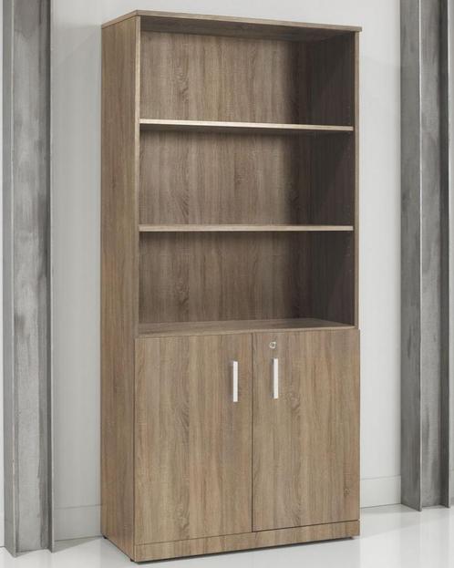 Directiekasten Halfopen Houten Kast Robson Eiken 200x90x42cm, Zakelijke goederen, Kantoor en Winkelinrichting | Kantoormeubilair en Inrichting