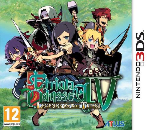 Etrian Odyssey IV - Legends of the Titan [Nintendo 3DS], Spelcomputers en Games, Games | Nintendo 2DS en 3DS, Zo goed als nieuw