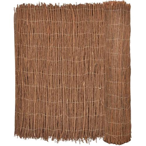 vidaXL Scherm 400x100 cm rijshout, Tuin en Terras, Schuttingen, Nieuw, Hout, 1 tot 2 meter, Verzenden
