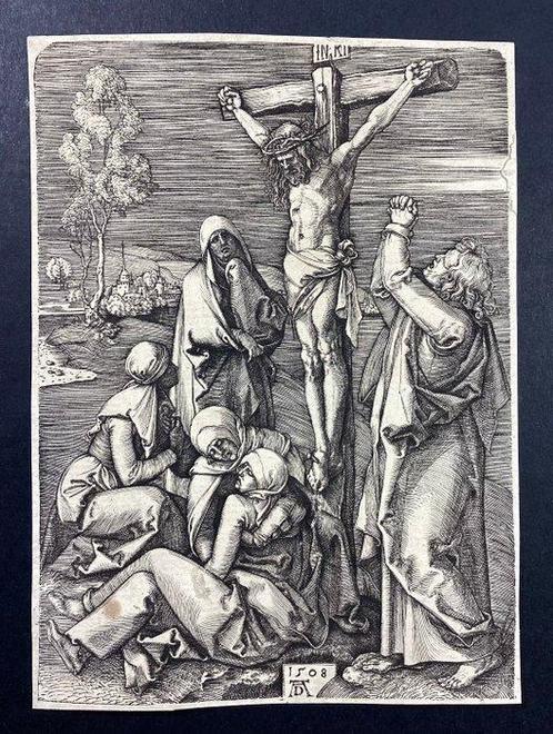 Albrecht Dürer (1471-1528) , after - La Crocifissione, Antiek en Kunst, Antiek | Overige Antiek
