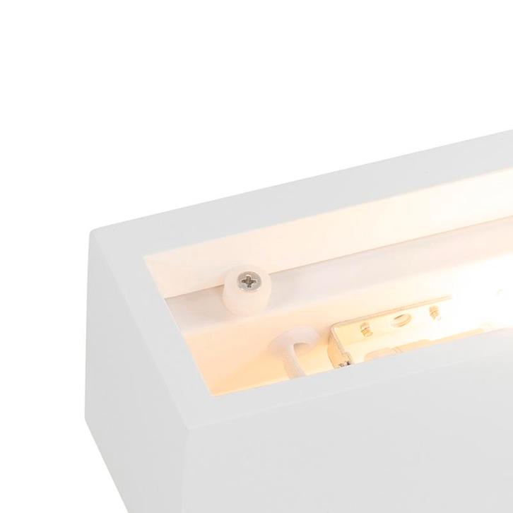 Moderne wandlamp wit - Santino Novo, Huis en Inrichting, Lampen | Wandlampen, Nieuw