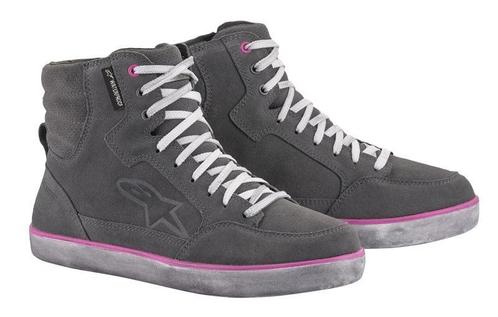 Alpinestars J-6 Waterdicht Lady Licht Grijs Fuchsia, Motoren, Kleding | Motorkleding, Dames, Nieuw met kaartje, Laarzen, Verzenden