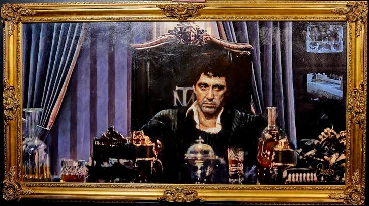 Peter Donkersloot nieuwste collectie schilderij, Antiek en Kunst, Kunst | Schilderijen | Modern, Verzenden