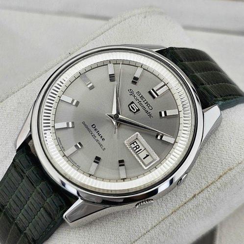Seiko - Sportsmatic 5 Deluxe - Zonder Minimumprijs -, Sieraden, Tassen en Uiterlijk, Horloges | Antiek