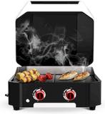 Cozze - Plancha 600 met Deksel en 2 Branders 65 cm 30Mbar, Tuin en Terras, Houtskoolbarbecues, Verzenden, Nieuw