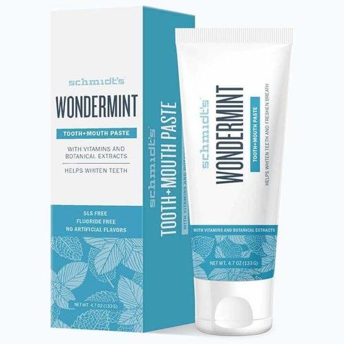 Schmidts Wondermint Tandpasta 100ml, Huis en Inrichting, Schoonmaakartikelen, Verzenden