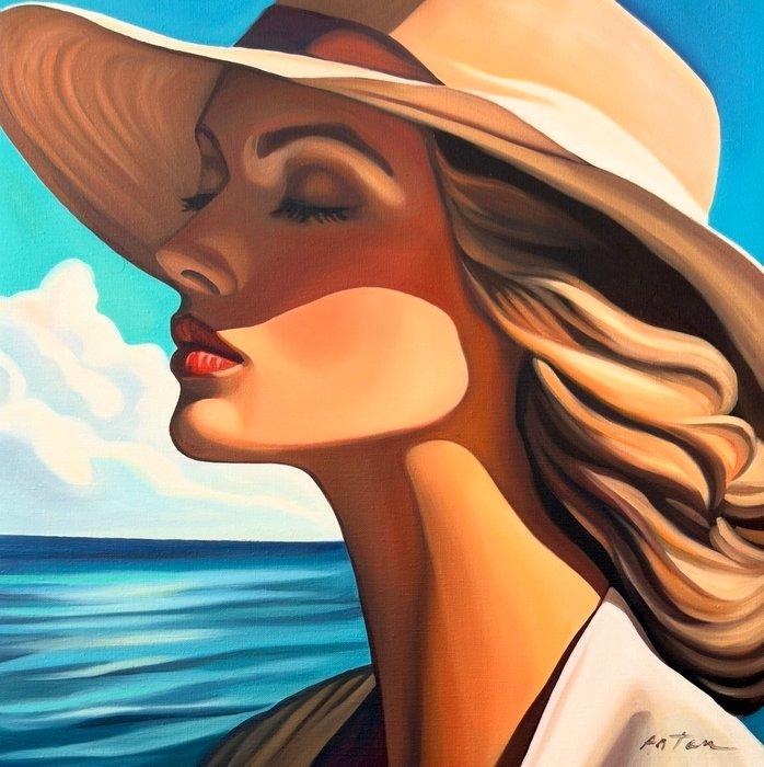 L Anton - Le Regard 2, Antiek en Kunst, Kunst | Designobjecten