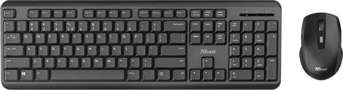 Trust TKM 350 - Draadloos Toetsenbord en Muis - Qwerty -, Computers en Software, Toetsenborden, Verzenden