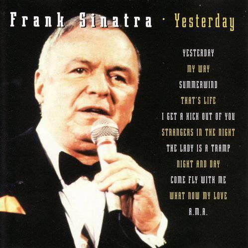 cd - Frank Sinatra - Yesterday, Cd's en Dvd's, Cd's | Overige Cd's, Zo goed als nieuw, Verzenden