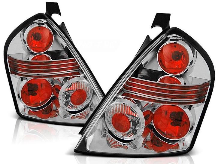 Achterlichten Fiat Stilo 02-07 Chroom, Auto-onderdelen, Overige Auto-onderdelen, Ophalen of Verzenden