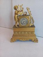 Figurale pendule - Antiek goudbrons met kwik - 1800-1850, Antiek en Kunst, Antiek | Klokken