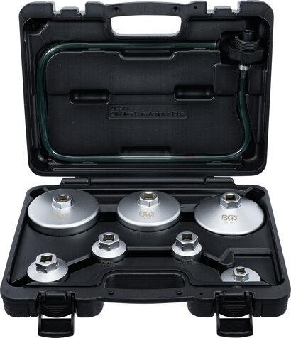 Oliefiltersleutelset met oliefilterafvoerslang 8-dlg, Auto diversen, Autogereedschap, Verzenden