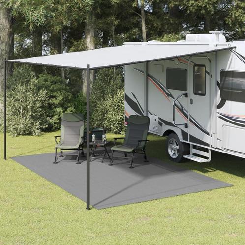 vidaXL Tenttapijt 5x3 m lichtgrijs, Caravans en Kamperen, Kampeeraccessoires, Nieuw, Verzenden