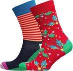 Happy Socks - 41/46 - Christmas Cracker Holly Giftbox -, Kleding | Dames, Verzenden, Nieuw