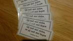 Stickers met Bijbelteksten van 3 cm tot 3 meter, Hobby en Vrije tijd, Stickers en Plaatjes, Verzenden, Nieuw