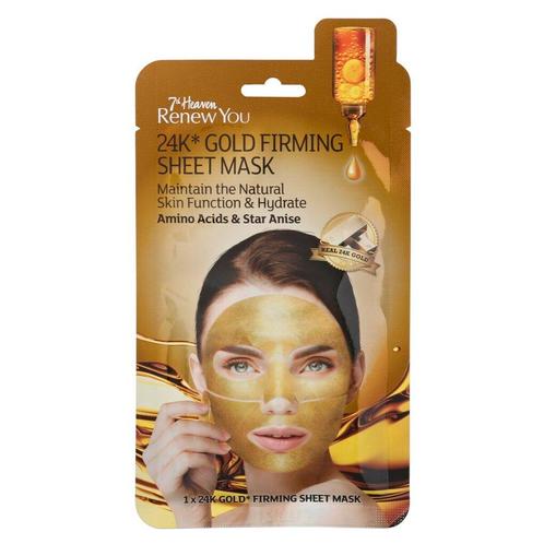 Montagne Jeunesse 24K* Gold Firming Sheet Mask, Sieraden, Tassen en Uiterlijk, Uiterlijk | Gezichtsverzorging, Nieuw, Verzenden