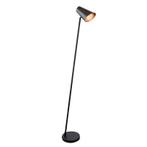 Moderne vloerlamp zwart, Taro, met schakelaar, Huis en Inrichting, Lampen | Vloerlampen, Nieuw, Ophalen of Verzenden, Metaal, Modern