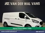 Ford Transit Custom | 2.0 TDCI 130pk L2H1 inrichting Euro6, Auto's, Gebruikt, Wit, Dealer onderhouden, Ford