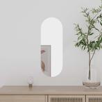 vidaXL Wandspiegel 15x40 cm ovaal glas, Huis en Inrichting, Woonaccessoires | Spiegels, Verzenden, Nieuw