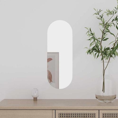 vidaXL Wandspiegel 15x40 cm ovaal glas, Huis en Inrichting, Woonaccessoires | Spiegels, Nieuw, Verzenden