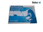 Instructie Boek Honda VT 1100 C Shadow 1987-1994 (VT1100C, Motoren, Verzenden, Gebruikt