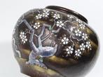 Vaas - Kersenbloesem en Wilgenontwerp Cloisonné Vaasje van, Antiek en Kunst, Antiek | Overige Antiek