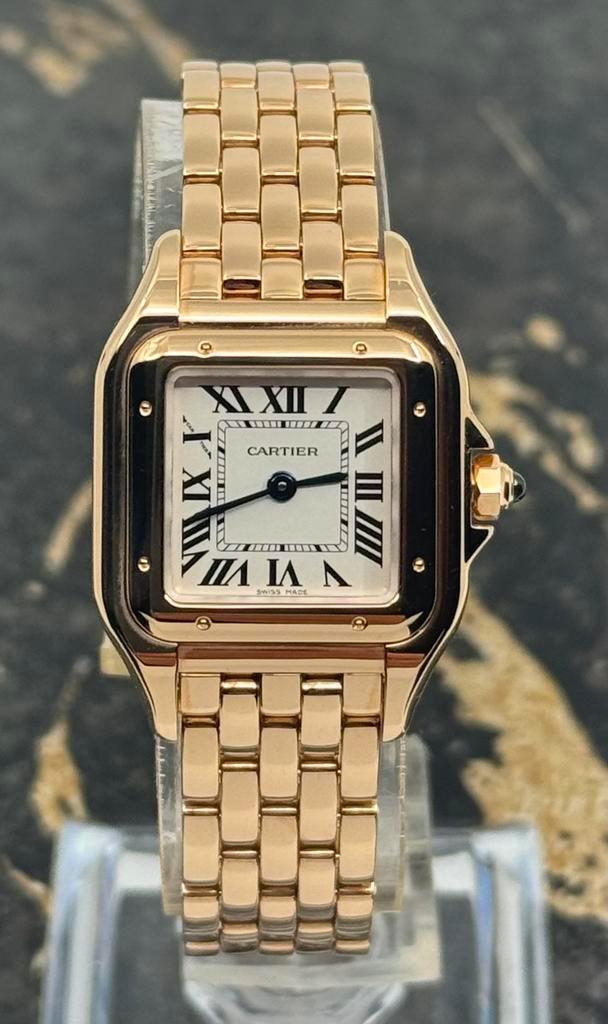 Cartier Panthère de Cartier Small - Rose Gold - WGPN0040, Sieraden, Tassen en Uiterlijk, Horloges | Dames, Polshorloge, Nieuw