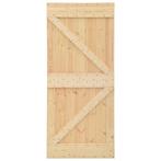 Massief Grenen Binnendeur 80x210 - Tweedekansje - Kluspro..., 80 tot 100 cm, Nieuw, Ophalen of Verzenden, Buitendeur