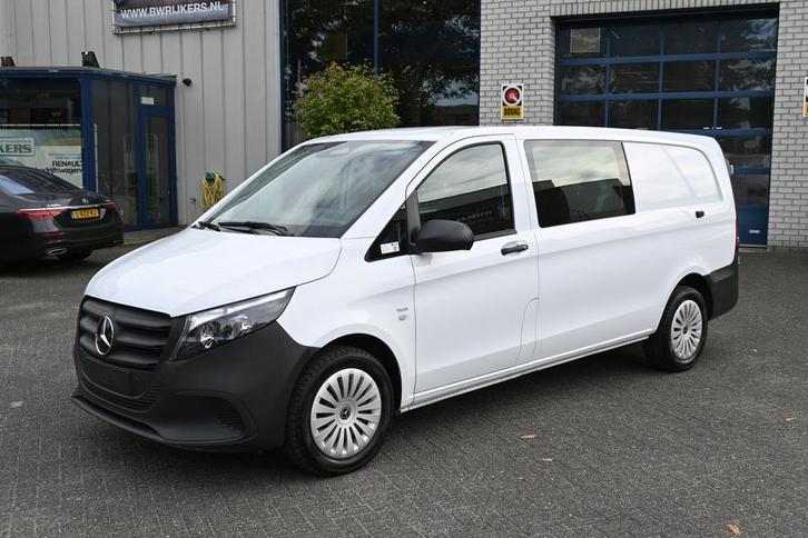 Zakelijke Lease |  Mercedes-Benz Vito 116 CDI DC L3 Pro, Auto's, Bestelauto's, Lease, Automaat, Financial lease, Wit, Mercedes-Benz