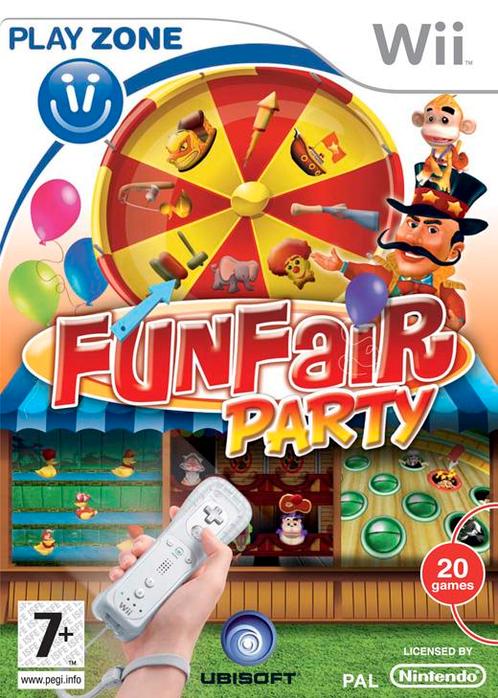 Funfair Party-Standaard (Wii) Gebruikt, Spelcomputers en Games, Games | Nintendo Wii, Zo goed als nieuw, Ophalen of Verzenden