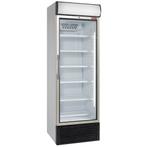 Geventileerde positieve T° vitrine 500 liter, met lichtbak, Verzenden, Nieuw in verpakking, Koelen en Vriezen