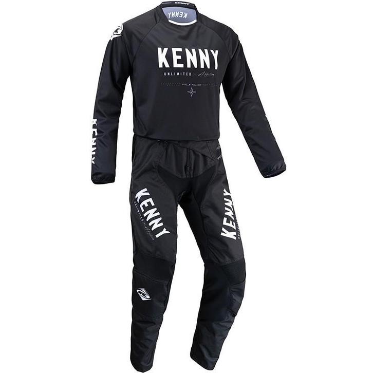 Crosskleding Set Kenny Zwart - MAAT 28 / S / M, Motoren, Kleding | Motorkleding, Nieuw met kaartje, Motorcrosskleding, Verzenden