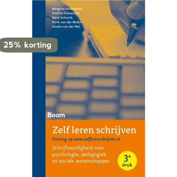 Zelf leren schrijven 9789059318731 Eveline Osseweijer, Boeken, Psychologie, Zo goed als nieuw, Verzenden