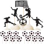 Voetbal taart topper en cupcake set Goal, Hobby en Vrije tijd, Taarten en Cupcakes maken, Verzenden, Nieuw, Taarten of Cupcakes