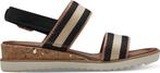Tamaris Essentials - maat 36 - Dames Sandalen - BLACK COMB, Verzenden, Nieuw