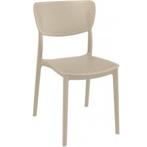 (MDK-107240) Siesta Lucy stoel taupe, Ophalen of Verzenden, Nieuw