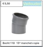 PVC MANCHET BOCHT 15* MOF x SPIE, Ophalen of Verzenden, Nieuw
