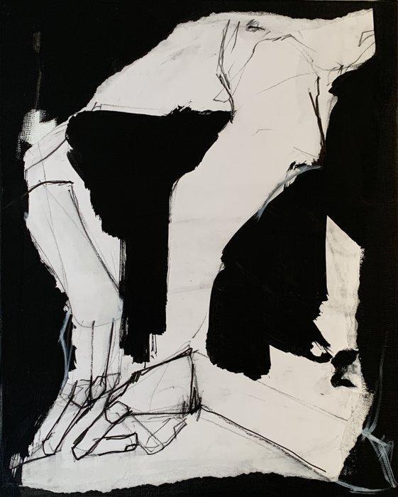 Laurent Anastay Ponsolle - Désir Noir, comme la Nuit, Antiek en Kunst, Kunst | Designobjecten