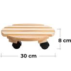 Cti Plantenroller - Plantentrolley - Voor binnen en buite..., Tuin en Terras, Verzenden, Nieuw
