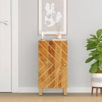 vidaXL Dressoir 40x33,5x75 cm massief mangohout bruin en, Huis en Inrichting, Kasten | Dressoirs, Minder dan 50 cm, Verzenden