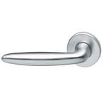 Intersteel enkele deurklink Sigaar links op rozet chroom mat, Verzenden, Nieuw